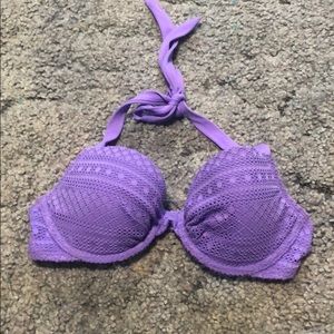 Purple aerie swimsuit top. Size 32C